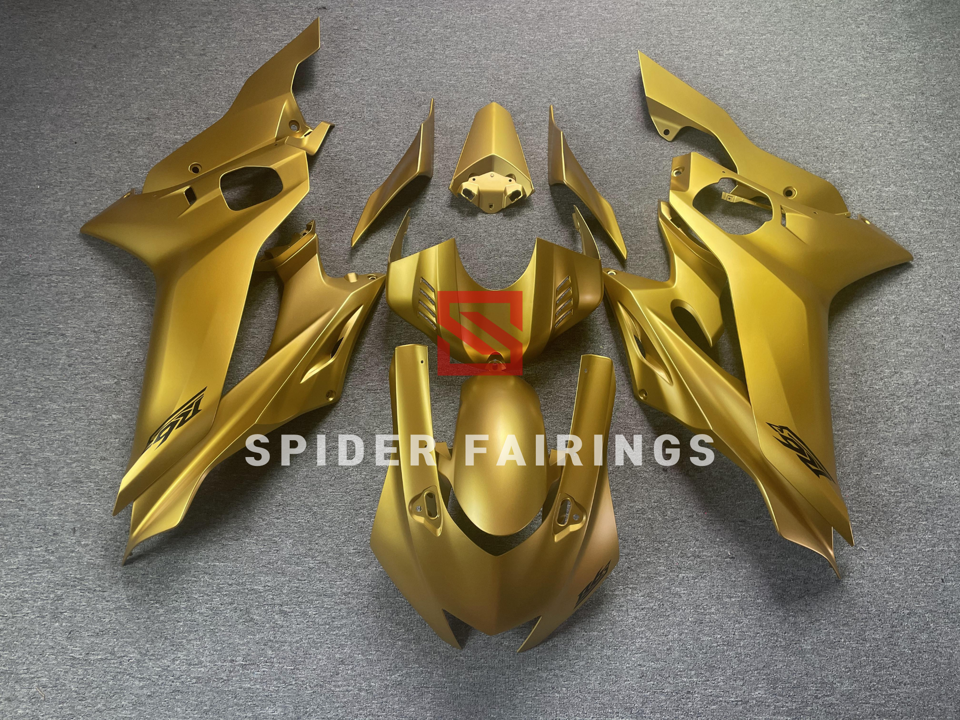 Gloss Golden Yellow-Yamaha YZF R6 2017-2022