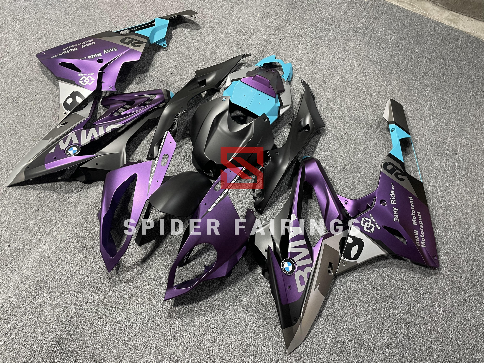 Fairing for Matte Purple-BMW S1000RR 2015-2016