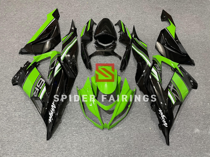 Gloss Green and Black-Kawasaki ZX-6R 2013-2018