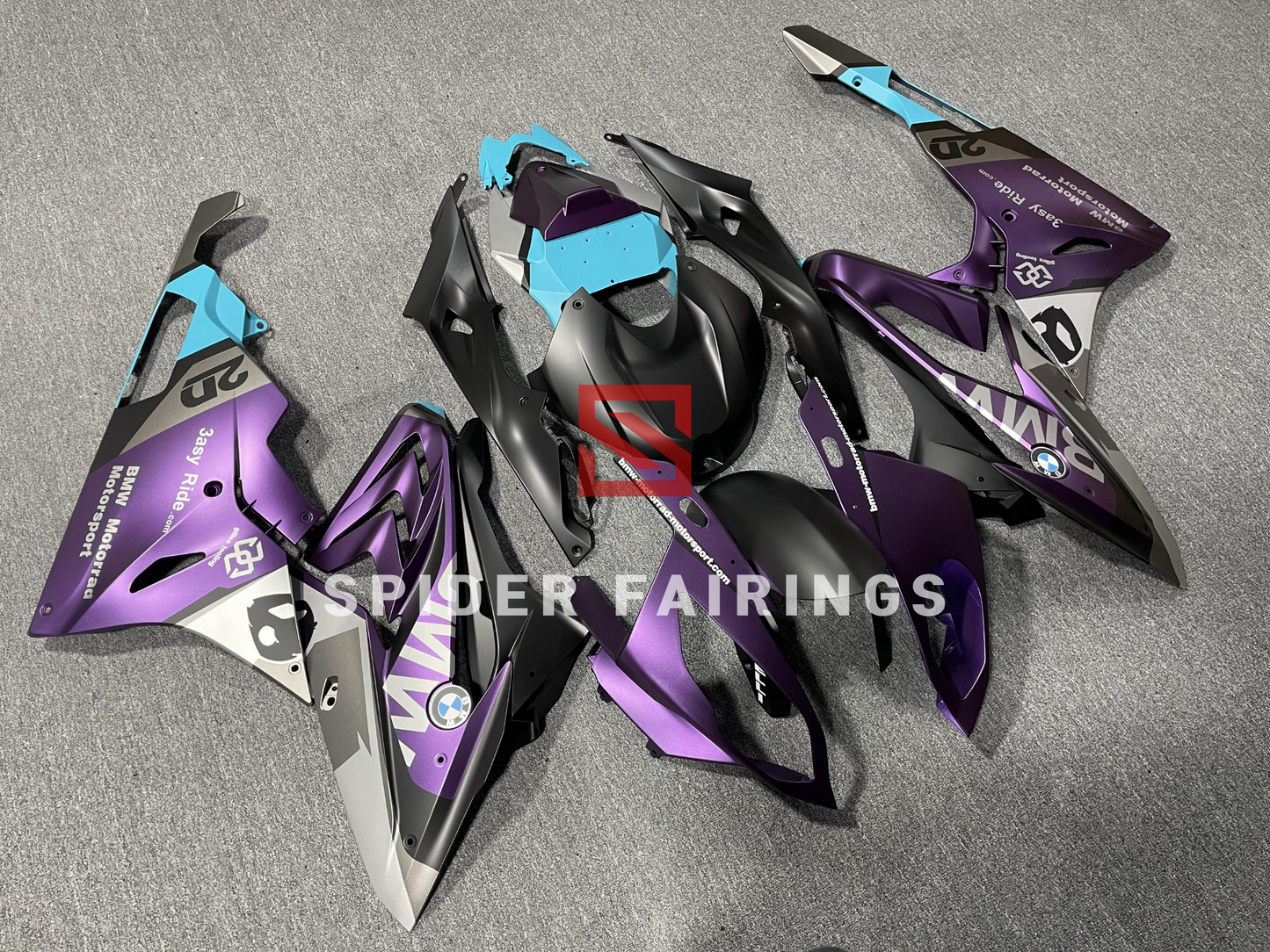 Fairing for Matte Purple-BMW S1000RR 2015-2016