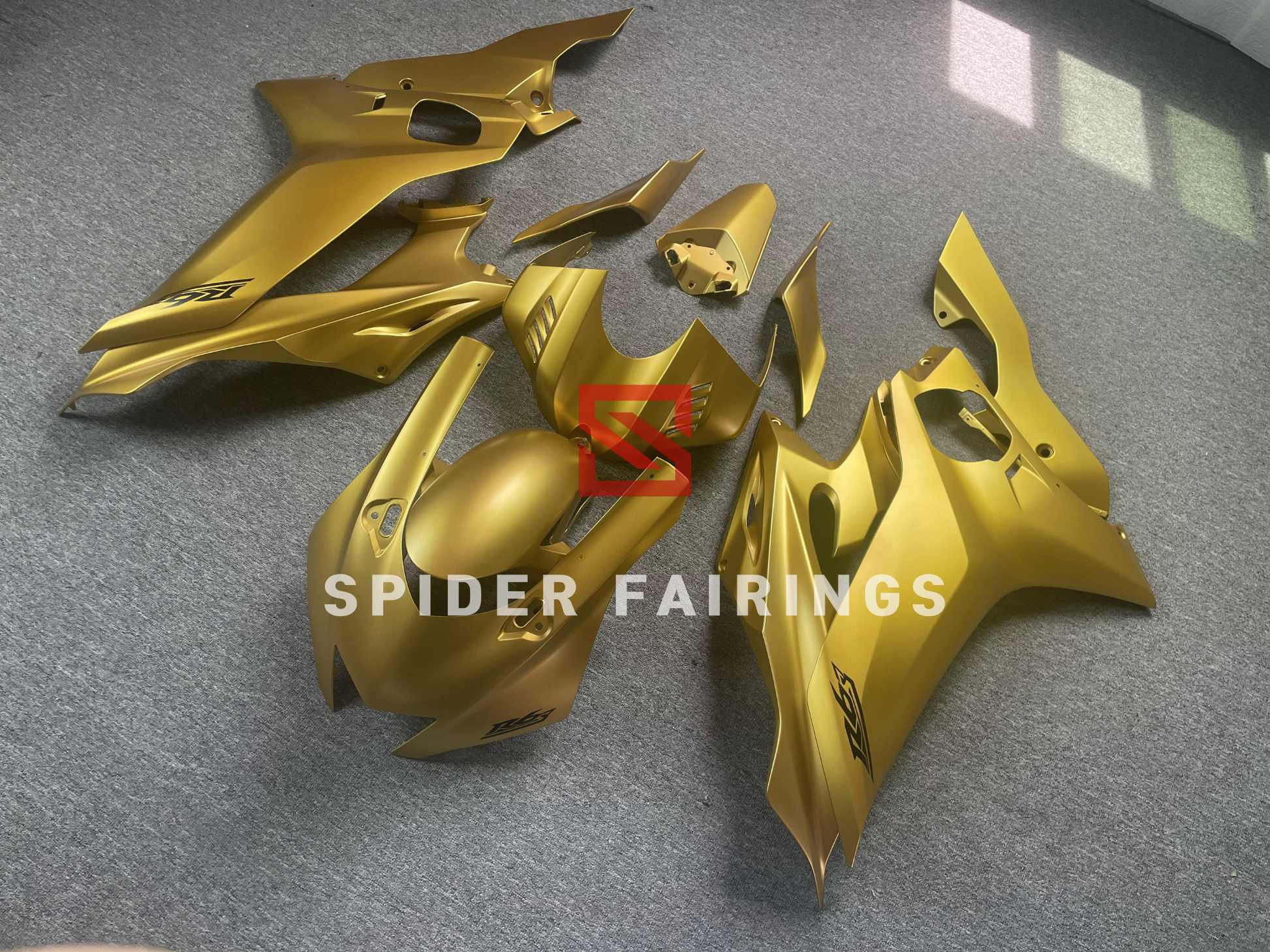 Gloss Golden Yellow-Yamaha YZF R6 2017-2022