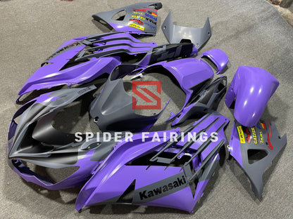 Purple and Grey-Kawasaki ZX-14R 2012-2023