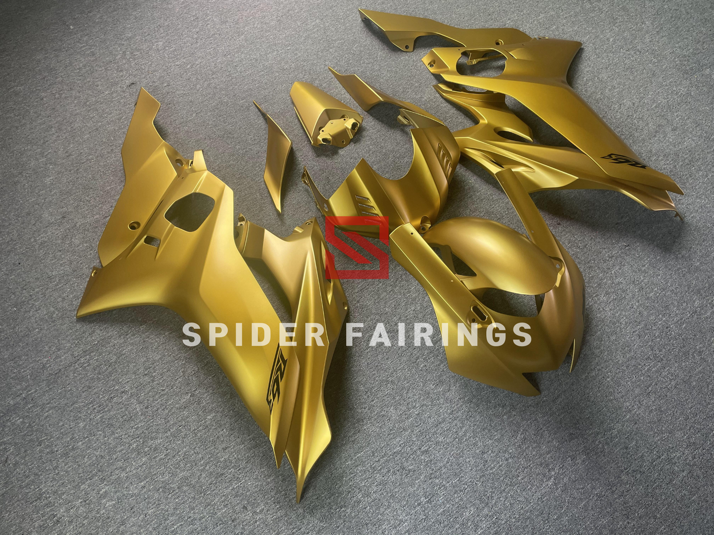 Gloss Golden Yellow-Yamaha YZF R6 2017-2022