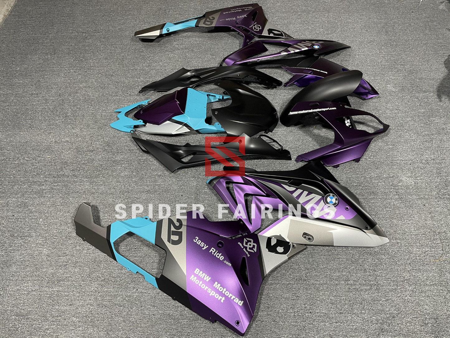 Fairing for Matte Purple-BMW S1000RR 2015-2016