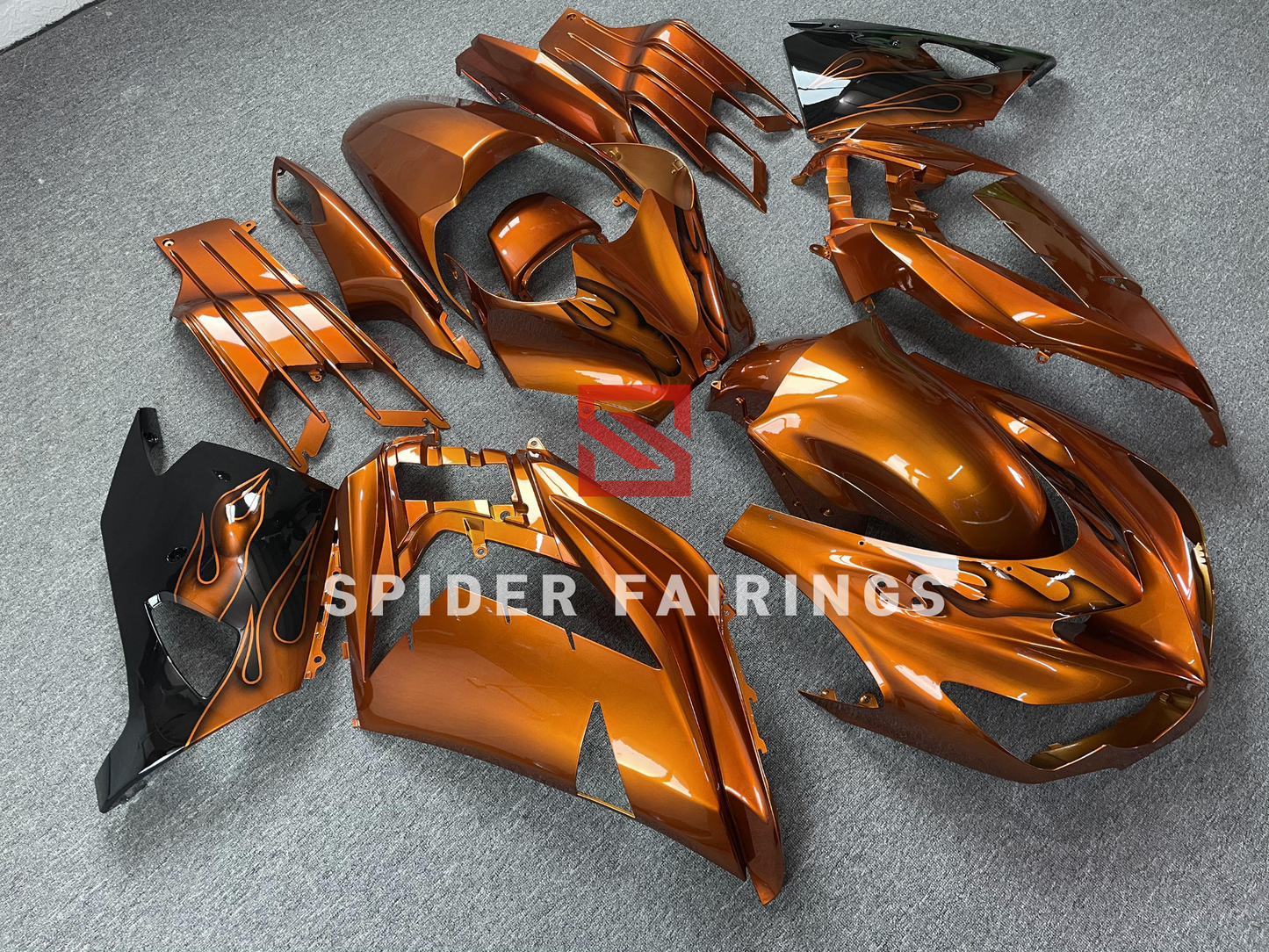 Gloss Brown-Kawasaki ZX-14R 2012-2018