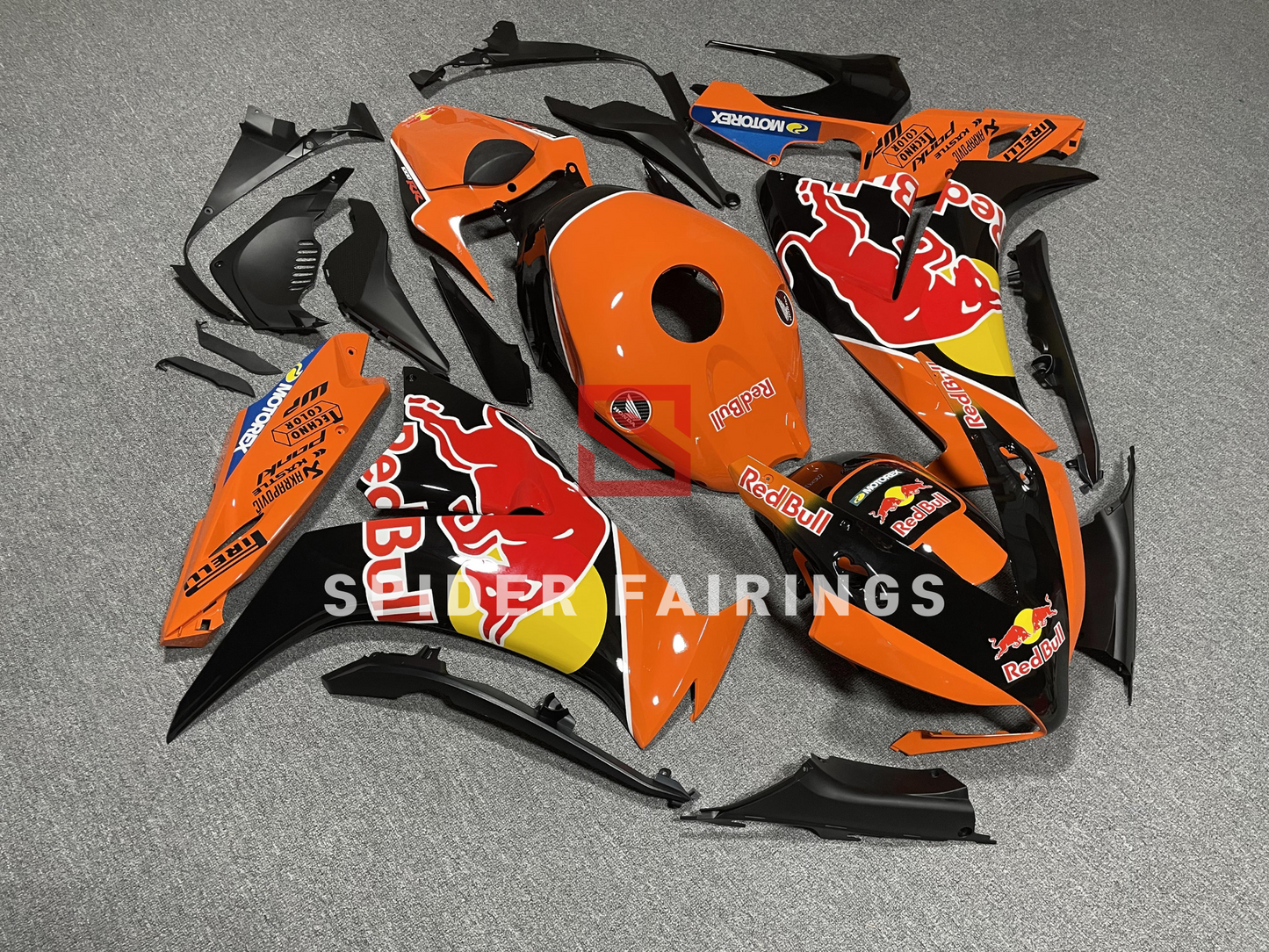 Gloss Orange and Black Red Bull-Honda CBR1000RR 12-16