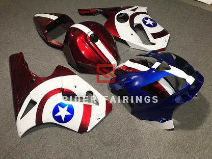 Custom Captain America's Shield-Kawasaki ZX-12R 2002-2005