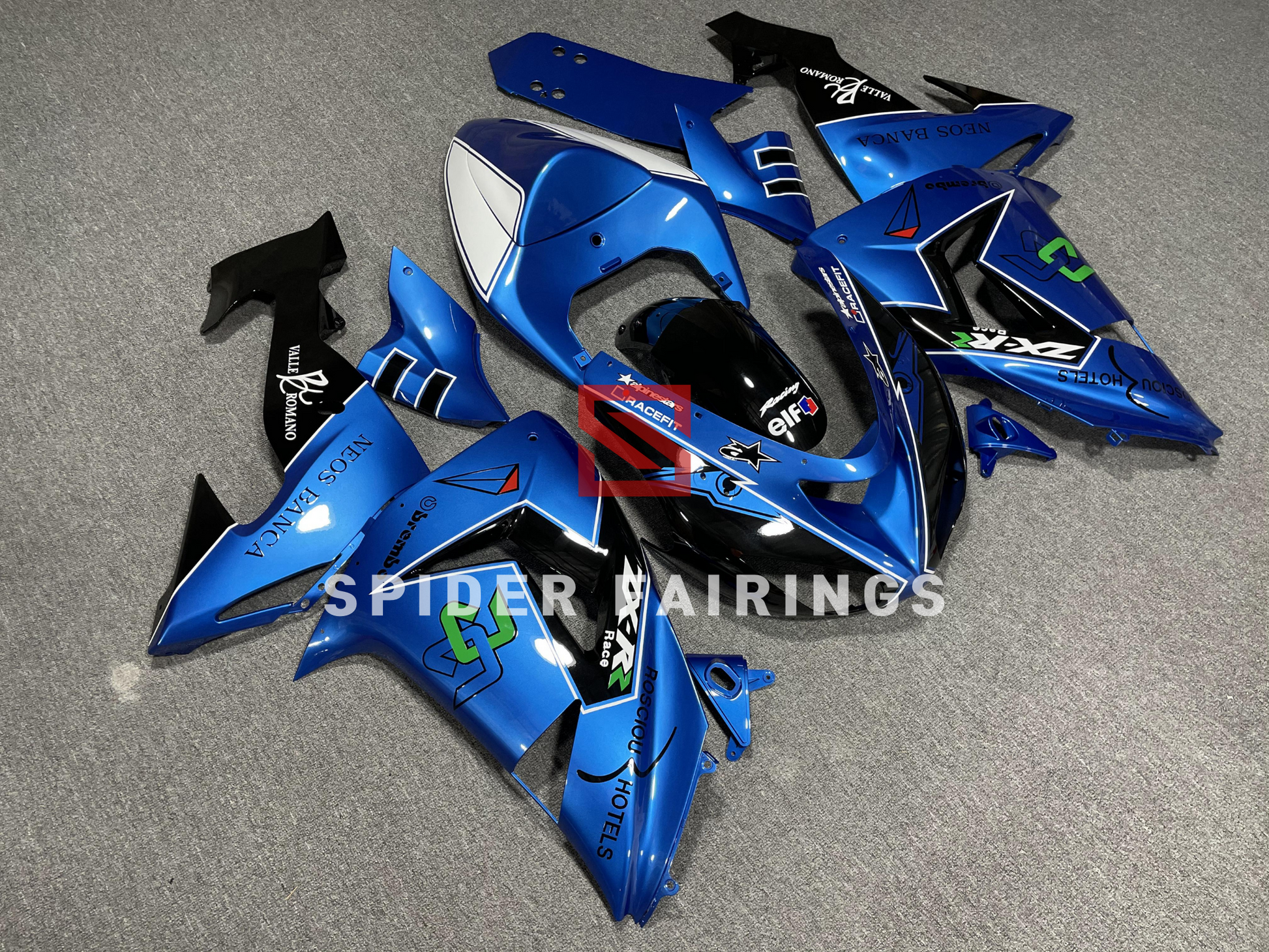 Gloss Blue-Kawasaki ZX-10R 2006-2007