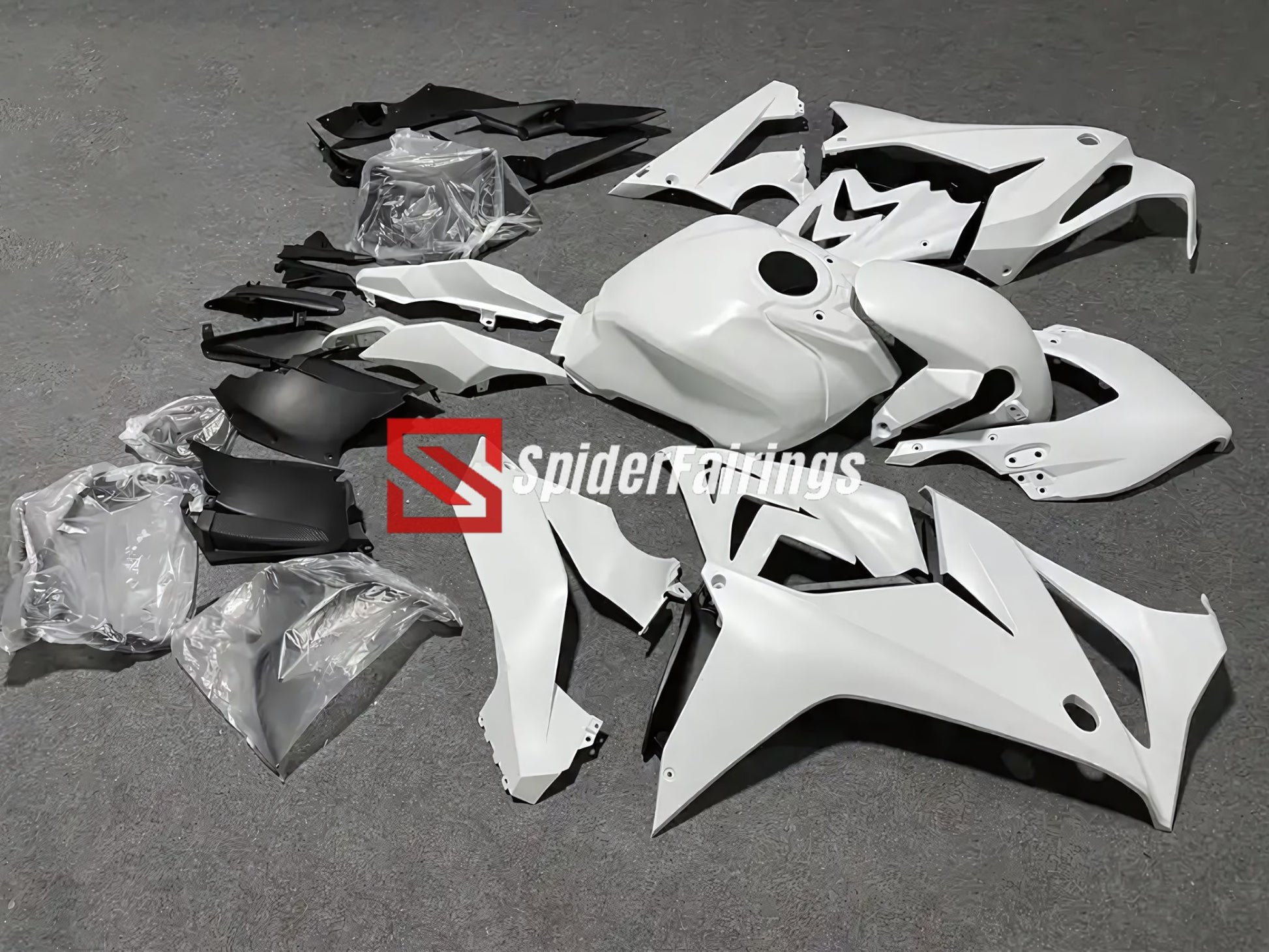 Gloss White-Honda CBR650R 2019-2023