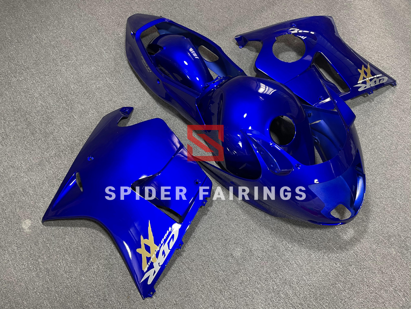 1997-2007 Gloss Blue-Honda CBR1100XX