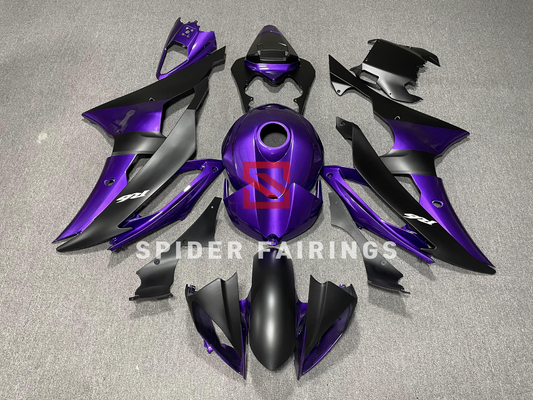 Dark Purple and Black-Yamaha YZF R6 2008-2016