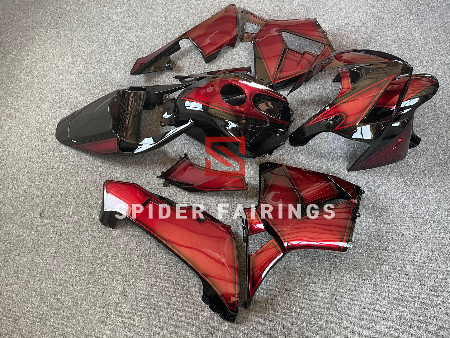 Candy Dark Red-Honda CBR600RR 2005-2006