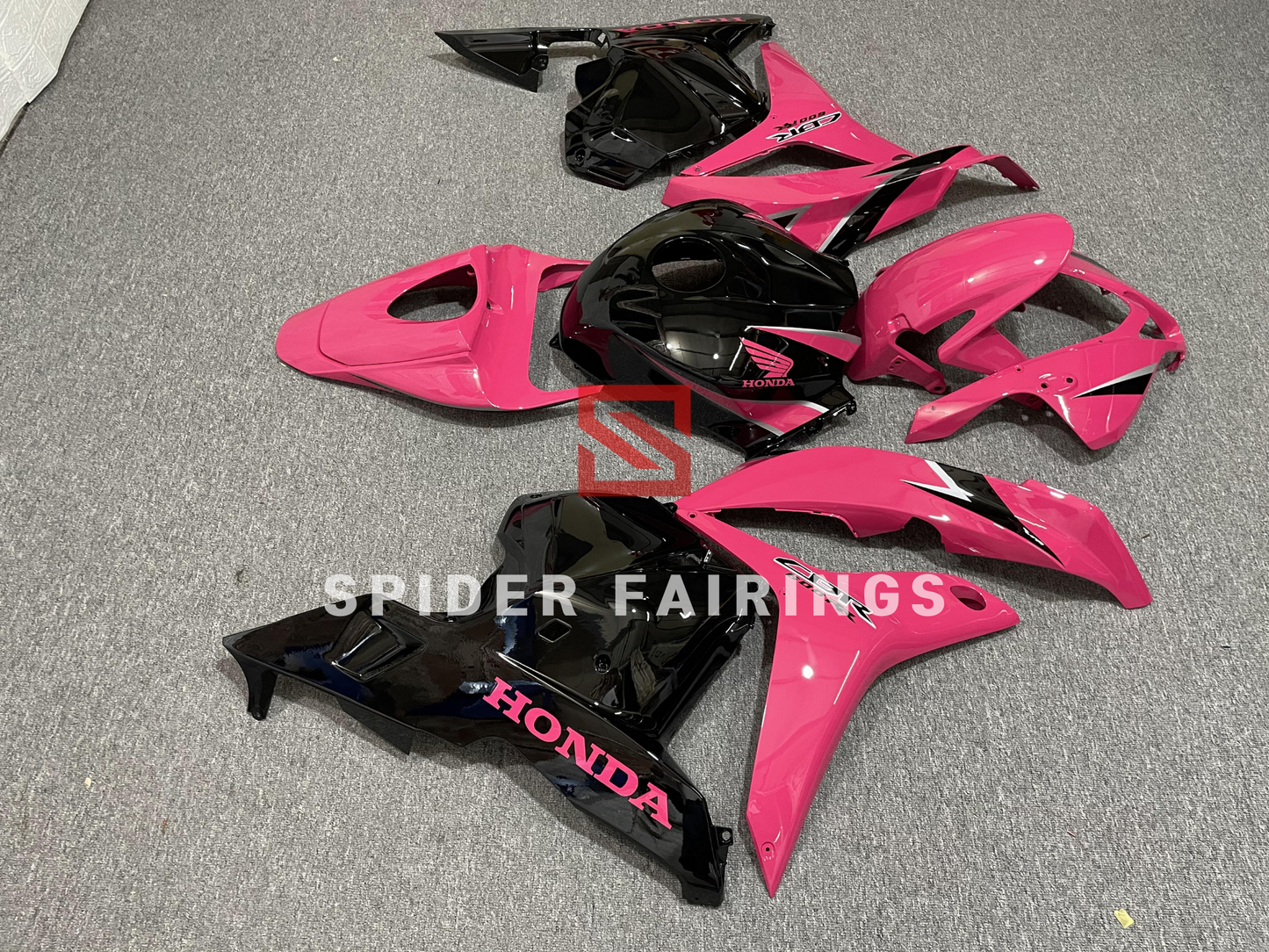 Gloss Pink&Black-Honda CBR600RR 09-12