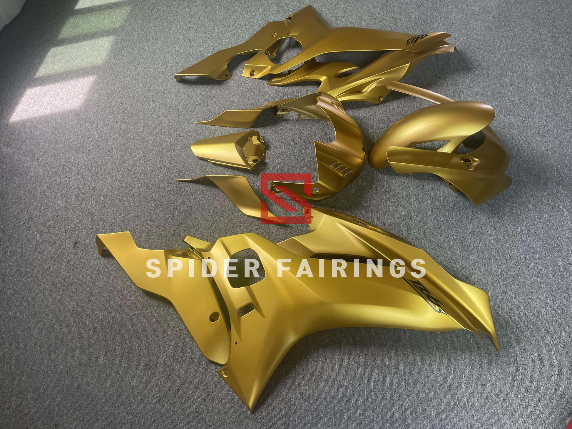 Gloss Golden Yellow-Yamaha YZF R6 2017-2022