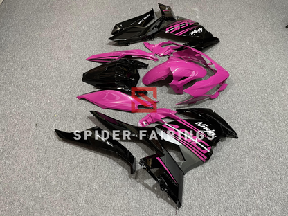 Gloss Pink and Black-Kawasaki Ninja400 2018-2021