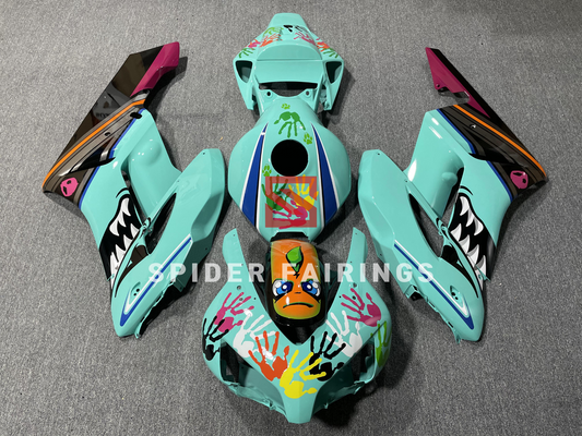 Gloss Cyan Shark-Honda CBR1000RR 2004-2005