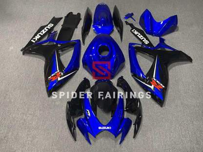 Blue and Black-Suzuki GSXR600-750 2006-2007