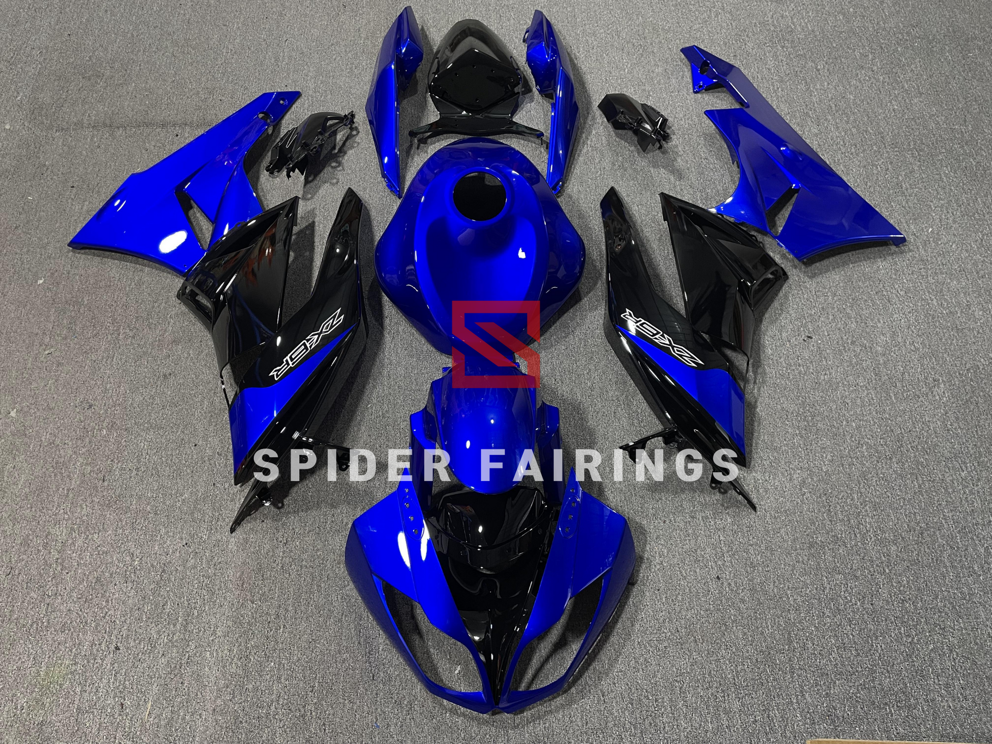 Dark Blue-Kawasaki ZX-6R 2009-2012