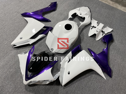 White and Purple-Yamaha YZF R1 2007-2008