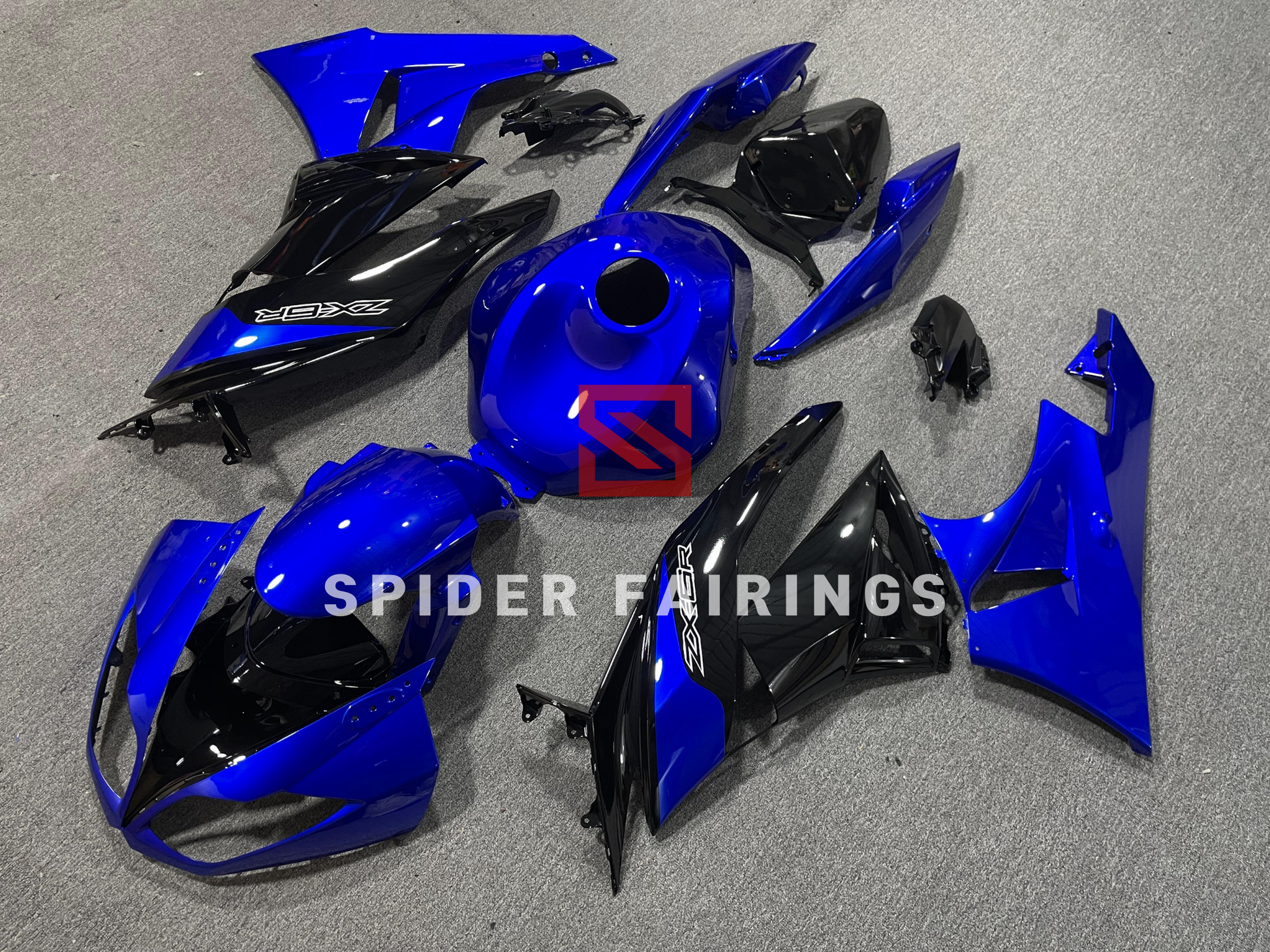 Dark Blue-Kawasaki ZX-6R 2009-2012