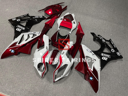 White,Red and Black-BMW S1000RR 2009-2014