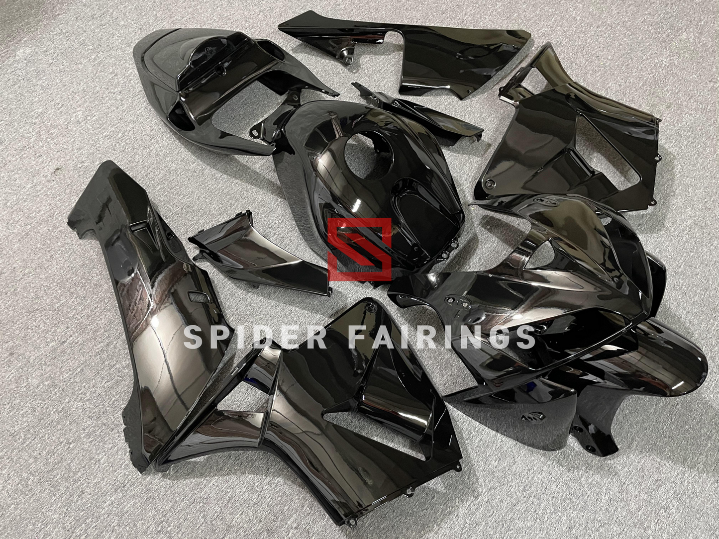 Gloss Black-Honda CBR600RR 2005-2006