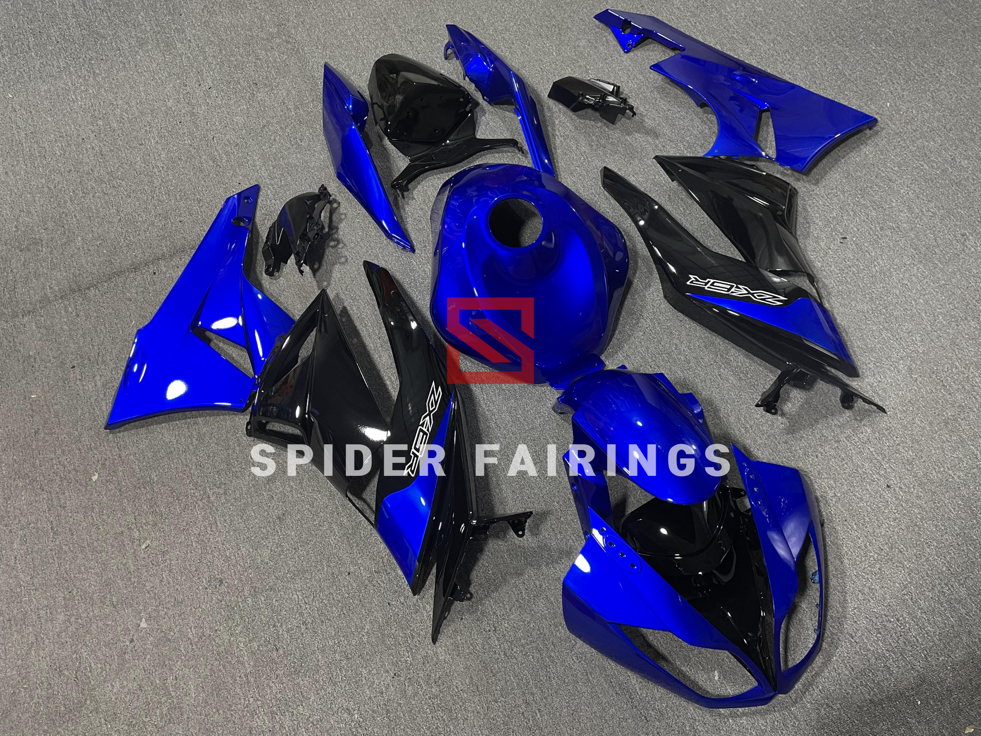 Dark Blue-Kawasaki ZX-6R 2009-2012