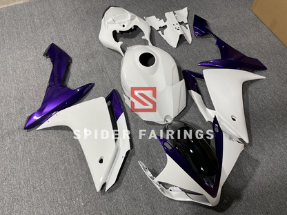 White and Purple-Yamaha YZF R1 2007-2008