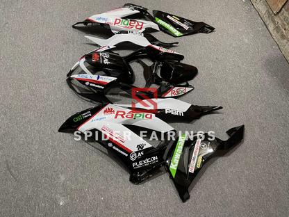 Black and White Rapid-Kawasaki ZX-6R 2013-2018