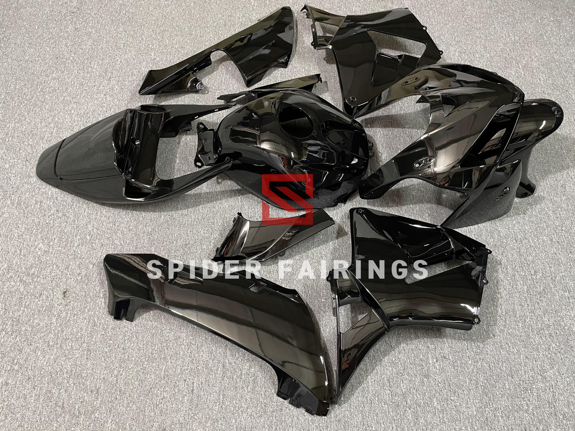 Gloss Black-Honda CBR600RR 2005-2006