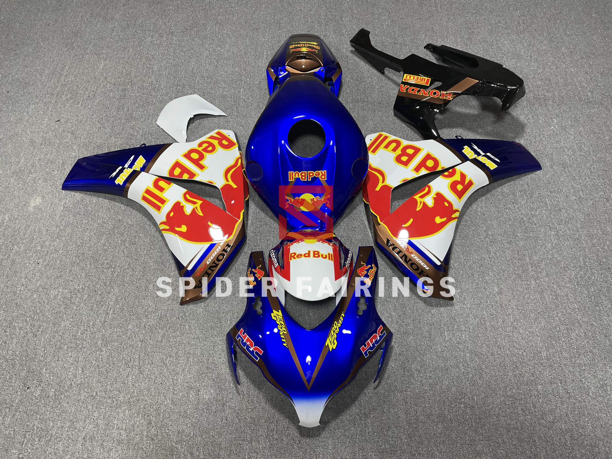 Dark Blue and White Red Bull-Honda CBR1000RR 08-11