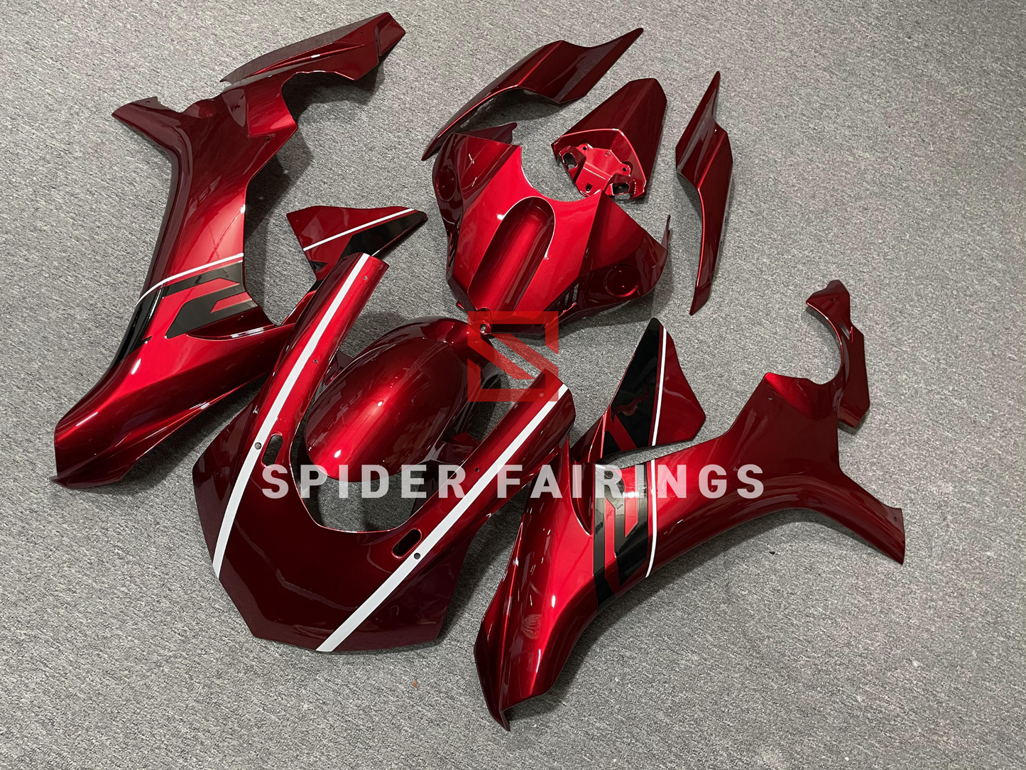 Gloss Dark Red-Yamaha YZF R1 2015-2019