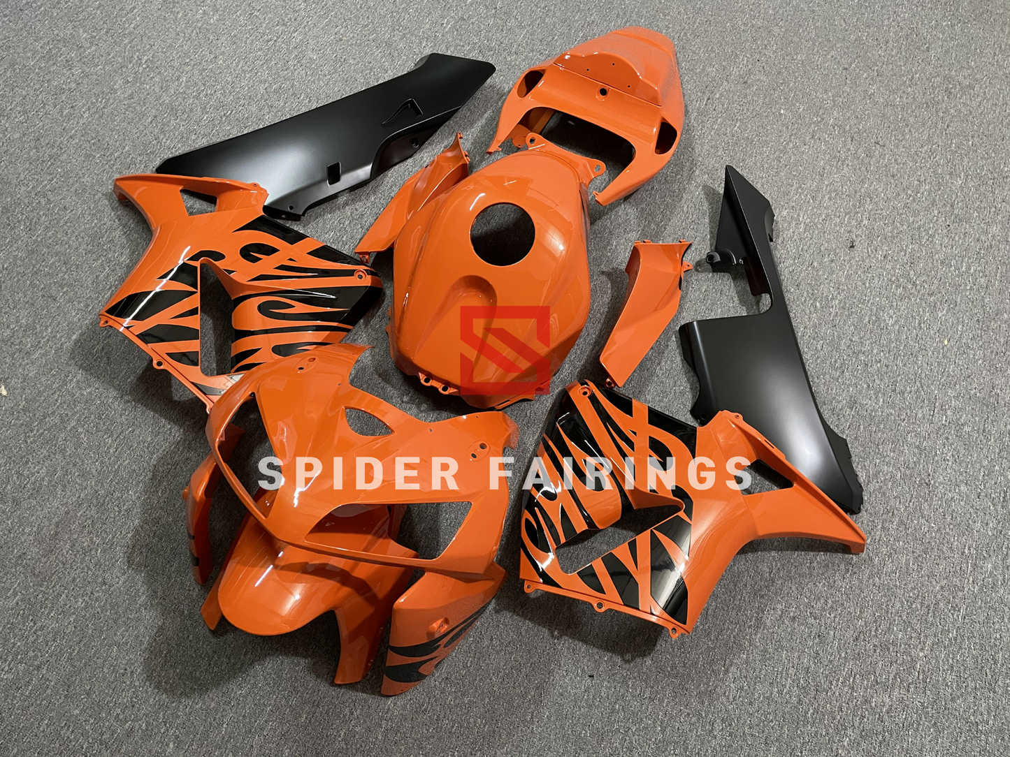 Gloss Orange Flame-Honda CBR600RR 2005-2006