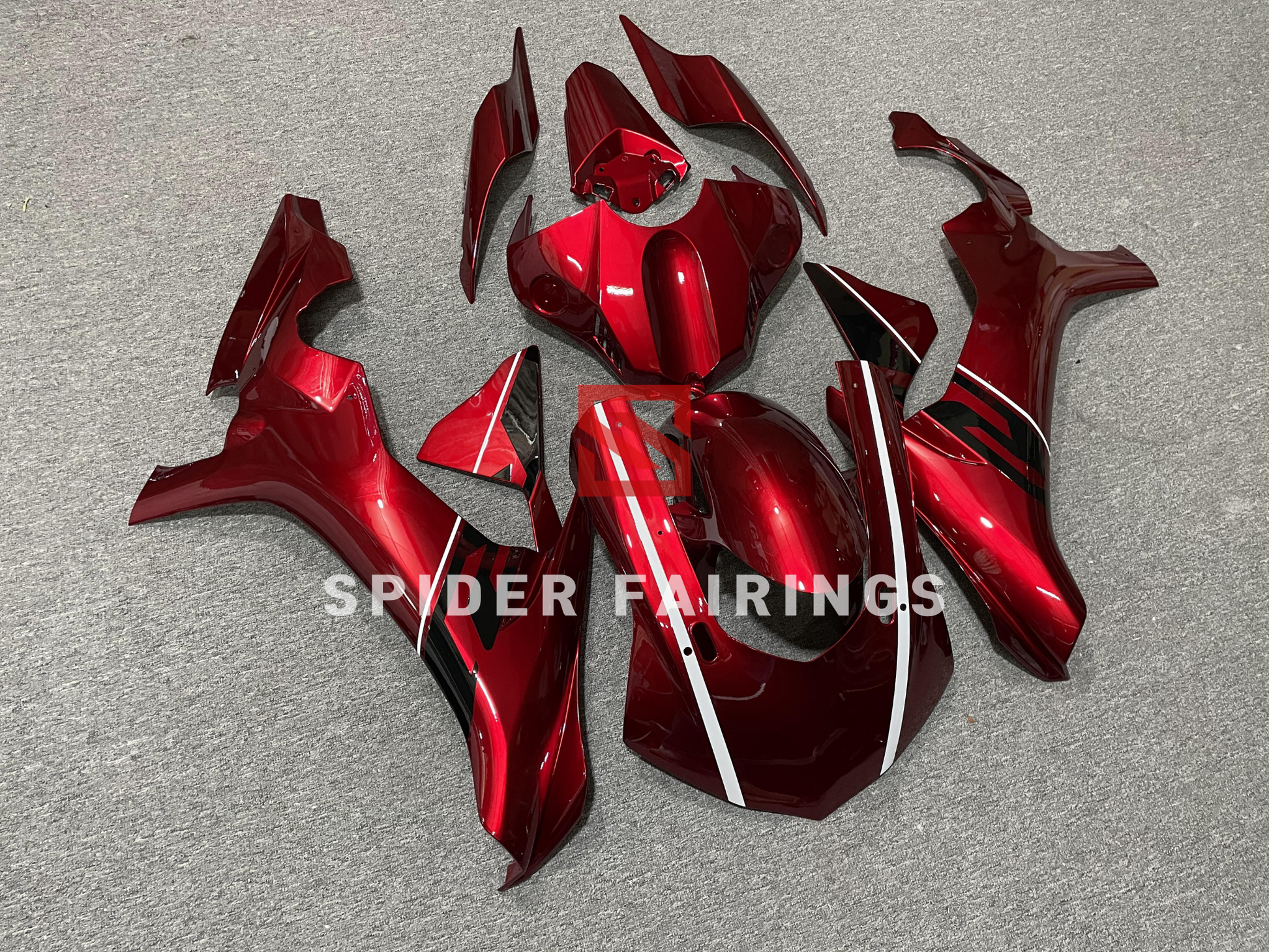 Gloss Dark Red-Yamaha YZF R1 2015-2019