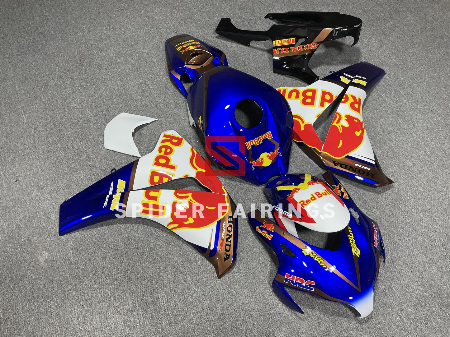 Dark Blue and White Red Bull-Honda CBR1000RR 08-11