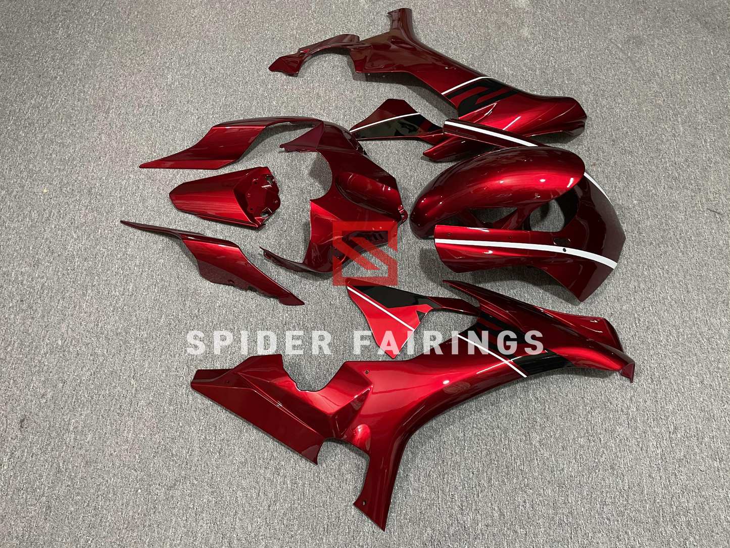 Gloss Dark Red-Yamaha YZF R1 2015-2019