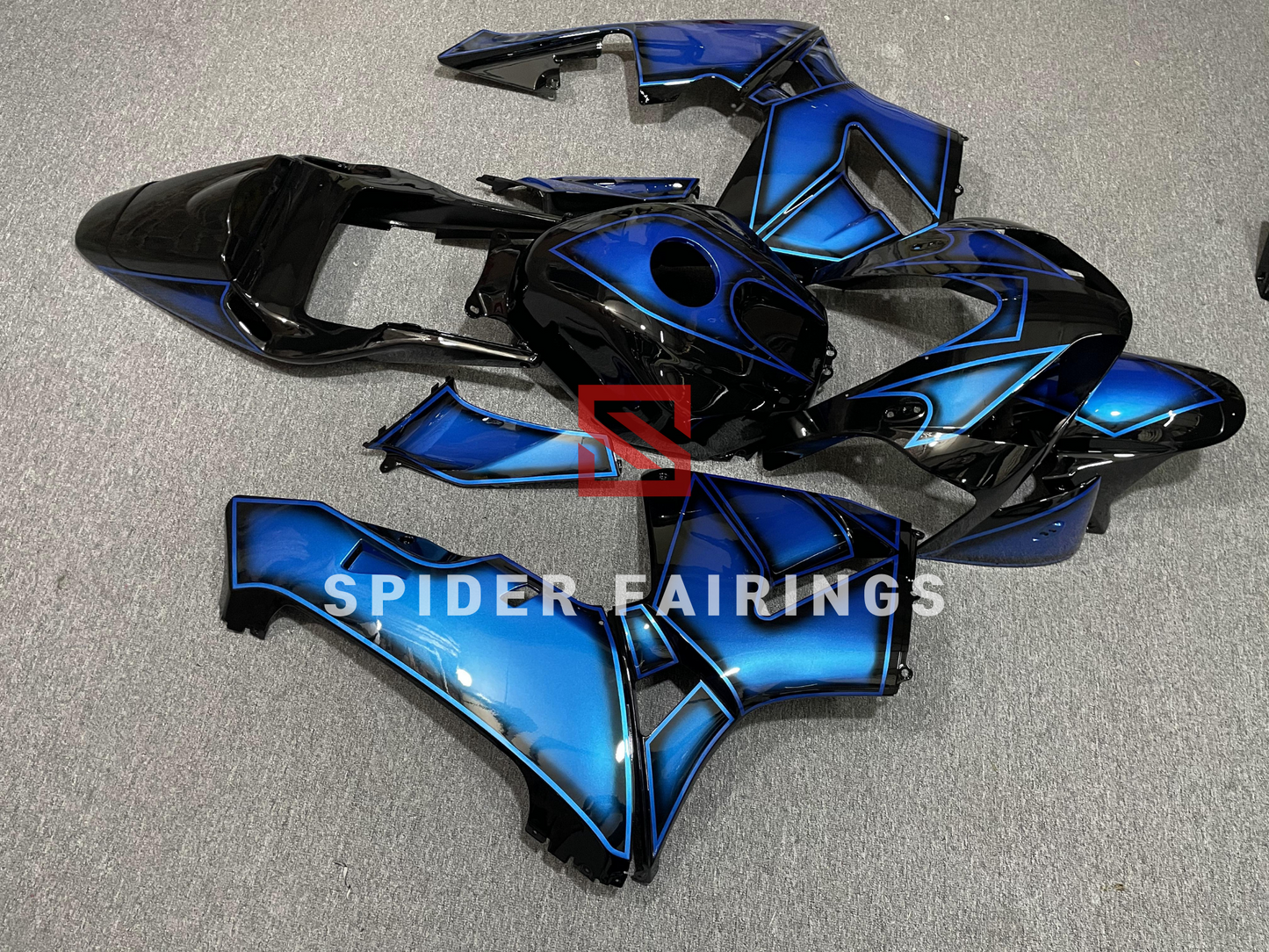 Gloss Dodger Blue-Honda CBR600RR 2003-2004