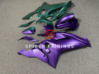 Matte Purple and Green-Yamaha YZF R6 2017-2022