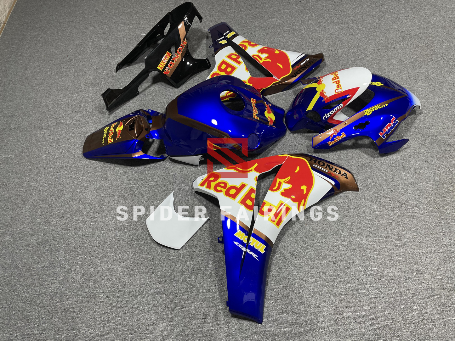 Dark Blue and White Red Bull-Honda CBR1000RR 08-11