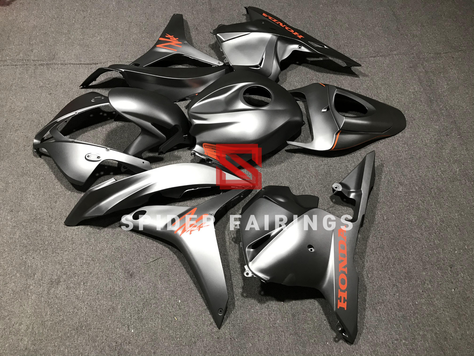 Matte Sliver Grey-Honda CBR600RR 2009-2012