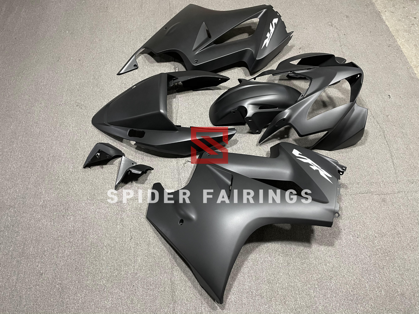 Matte Black-Honda VFR800 2002-2012