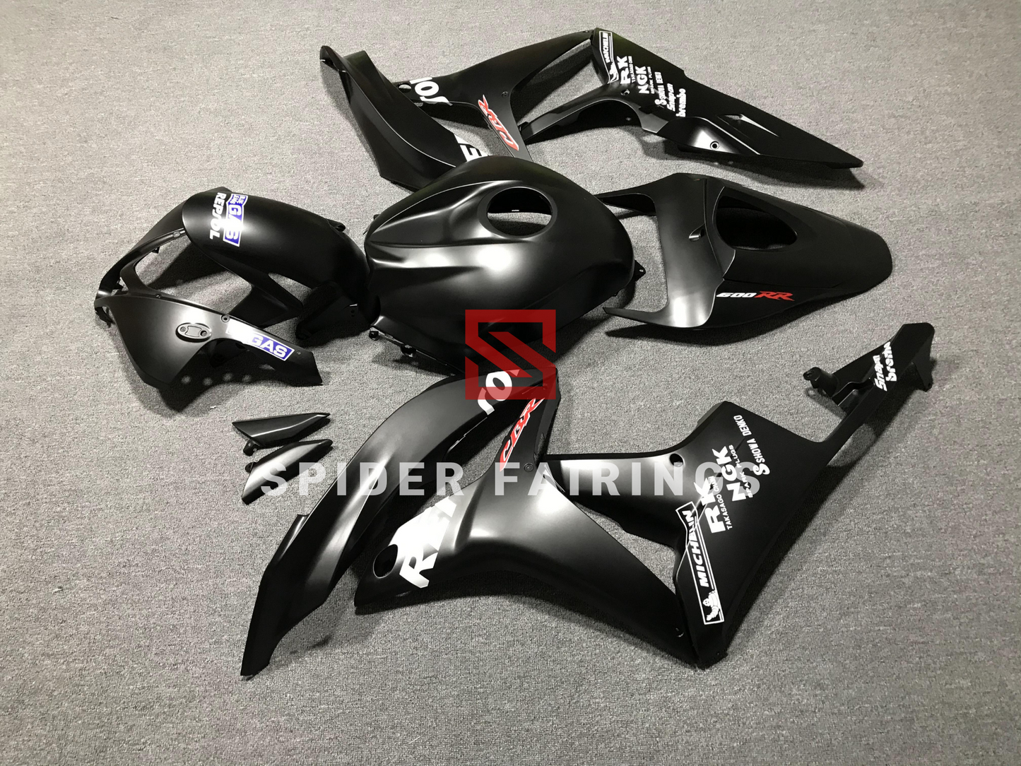 Matte Black Repsol-Honda CBR600RR 2007-2008