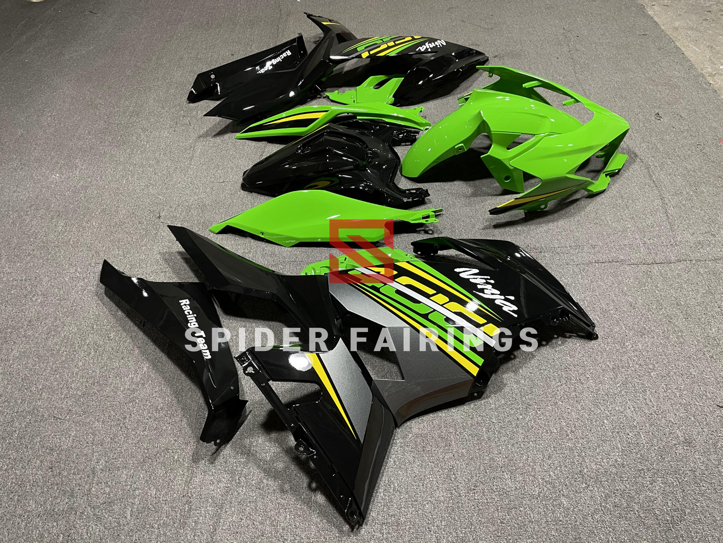 Gloss Green&Black-Kawasaki Ninja400 2018-2021