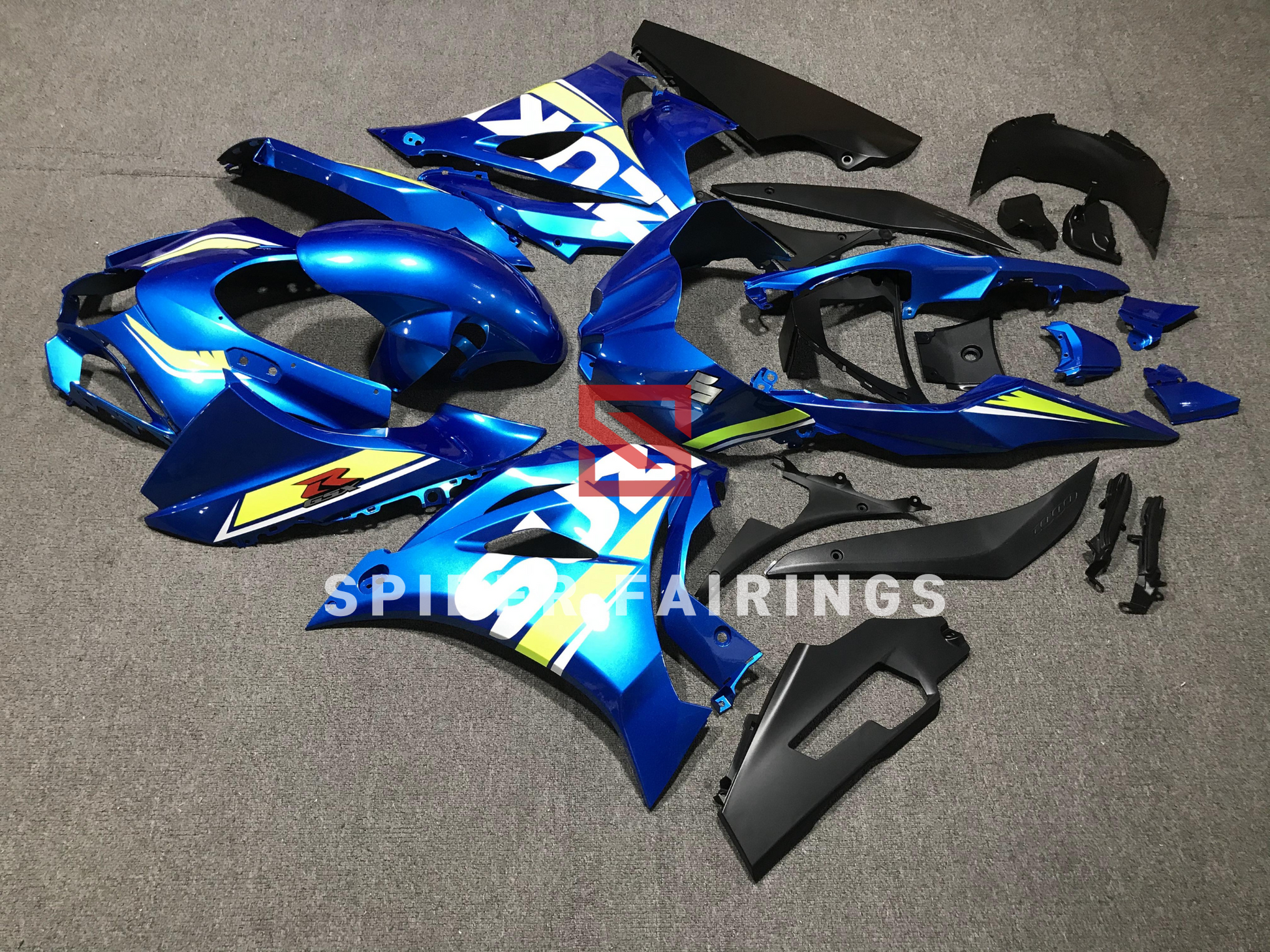 Gloss Blue-Suzuki GSXR1000 2017-2019