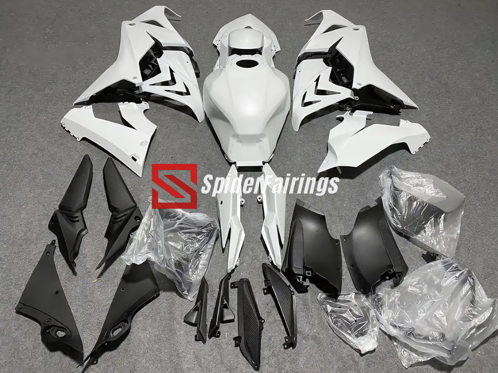 White-Honda CBR650R 2021-2023 – SpiderFairings