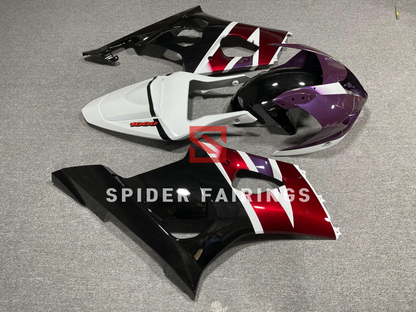 Purple,Red,White and Black-Suzuki GSXR1000 2003-2004