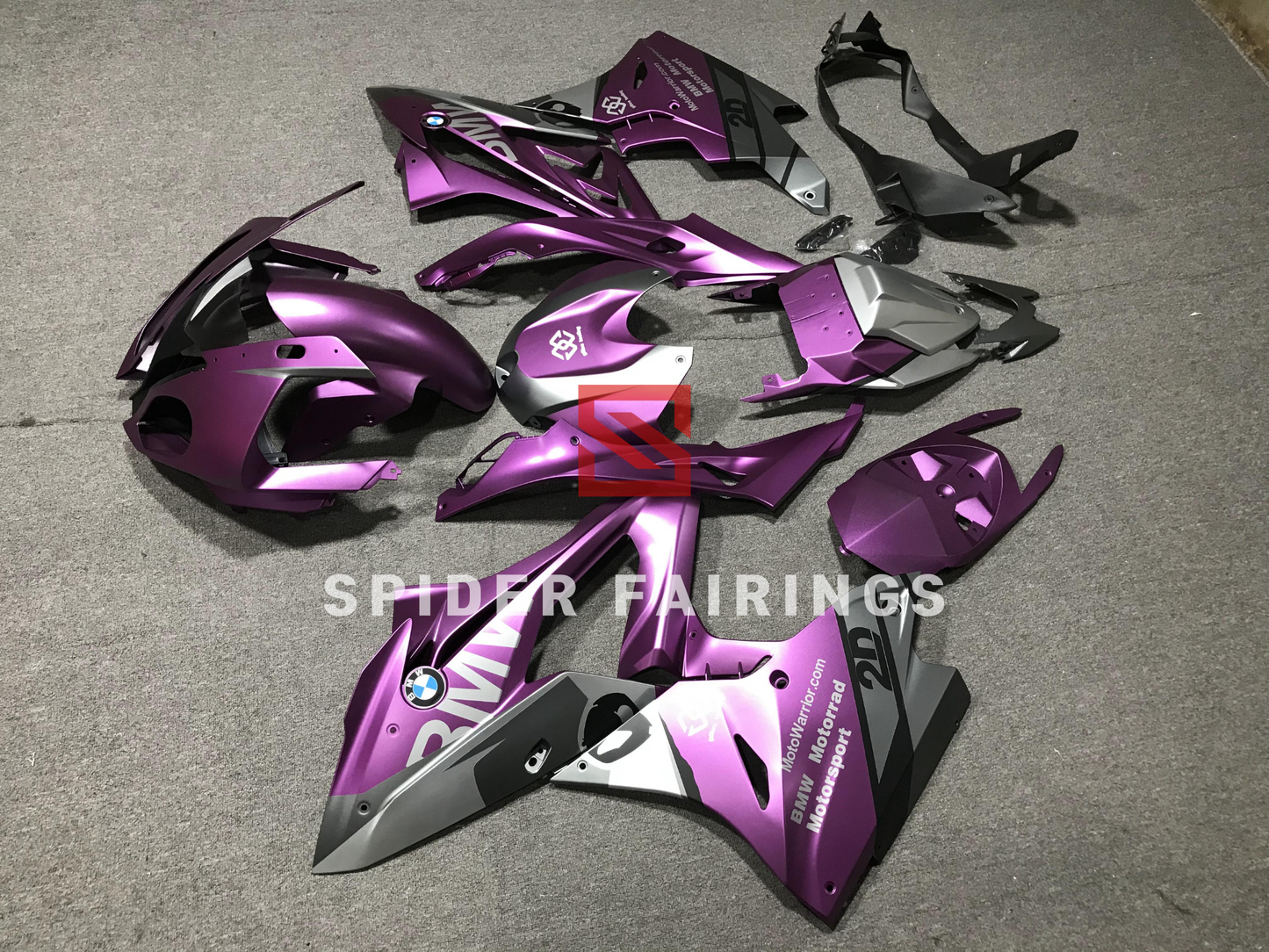 Matte Purple-BMW S1000RR 2017-2018