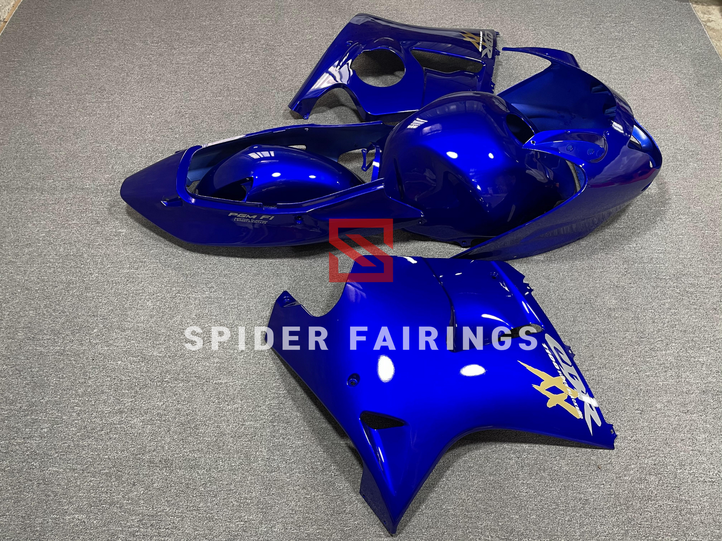 1997-2007 Gloss Blue-Honda CBR1100XX Fairings