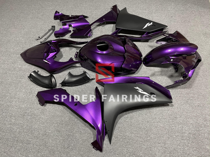 Purple and Matte Black-Yamaha YZF R1 2007-2008