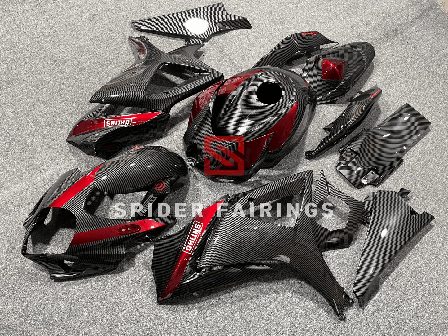 Carbon Fiber Black-Suzuki GSXR1000 07-08 - SpiderFairings